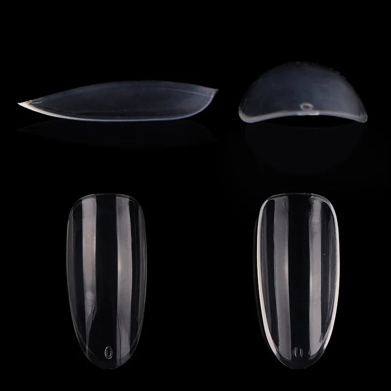 Nature White Fake Nails