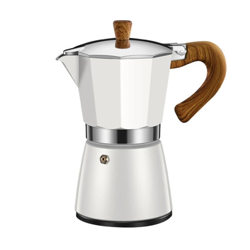 Moka Pot Coffee Machine Espresso Aluminum Geyser Coffee Maker Pot Kettle Coffee Latte Percolator Stove Coffee Filter Cup Tools