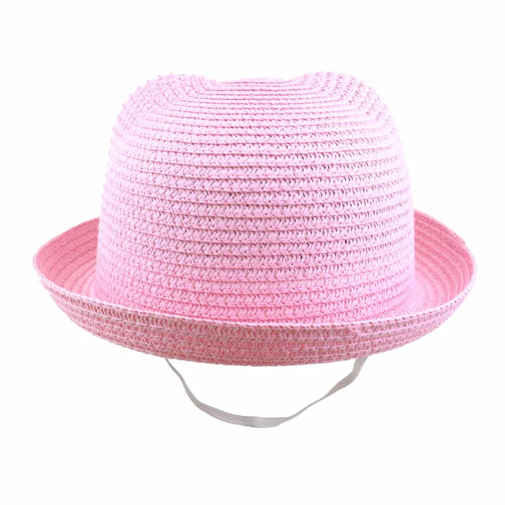 Summer Decoration Straw Baby Hats