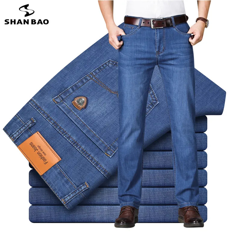 Straight Lightweight Jeans