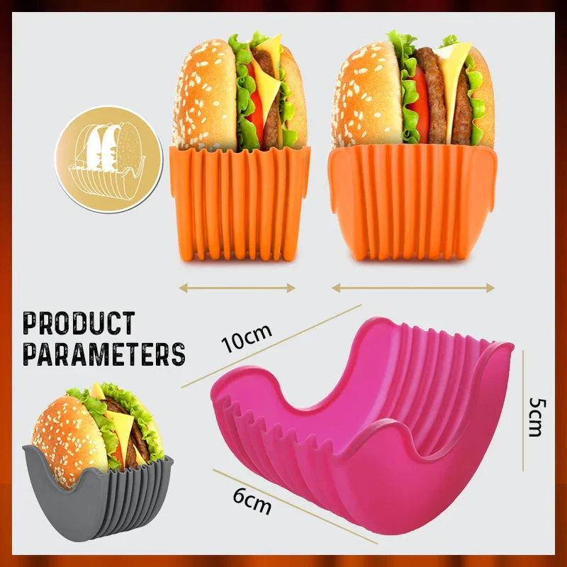 4pcs Burger Holder